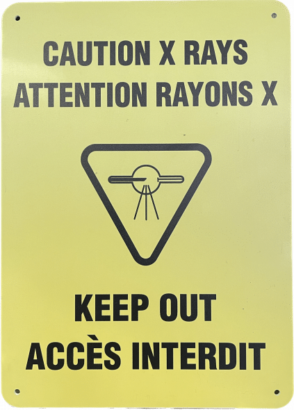 Radiation Warning Signs