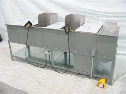 Water Washable penetrant line