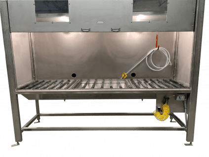 QNDE WW-9 Modular Water-Washable Liquid Penetrant Inspection Line - CUSTOMIZABLE