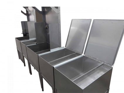 QNDE WW-9 Modular Water-Washable Liquid Penetrant Inspection Line - CUSTOMIZABLE