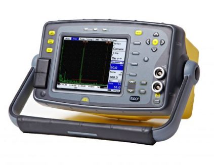 500S: Sonatest Sitescan D-50, tabletop flaw detector complete system - BNC connectors