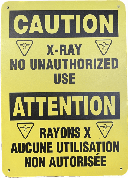 Radiation Warning Signs