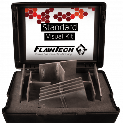 Flawtech Ensemble de Spécimens avec Défauts  - Visuel VK-1