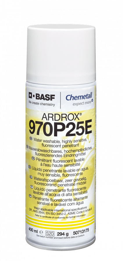 Ardrox 970P25E WW Fluorescent Penetrant Level 3