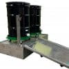 LP-200-K2 - Waste water Filtering kit, containement tank with ramp