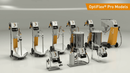 Graco OptiFlex Pro, Pistolet Électrostatique pour Révélateur