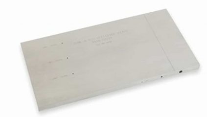 ASME N-625 reference plate, carbon steel 1018