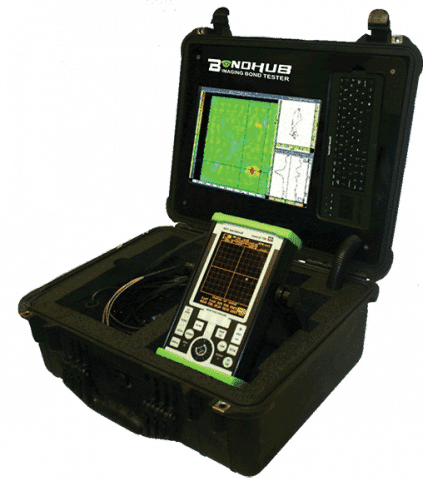BondHub Portable automated composite C-Scan imaging system