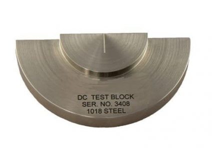 Calibration block, DC type, carbon steel 1018
