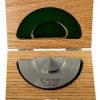 Calibration block, DC type, carbon steel 1018, with wood case