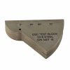 Calibration block, DSC type, carbon steel 1018