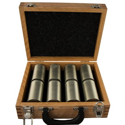 Item E127-S8 - ASTM E127-19 Distance Area Amplitude set of 8 blocks with wood case