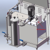 R420 Filtering system with oil skimmer