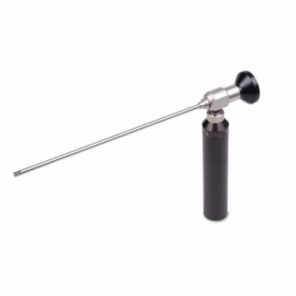 Rigid Boroscope, 4.0mm (0.16”) in diameter x 302mm (11.88”) working length – 90° DOV with LED light handle – Item 4.0x302-0
