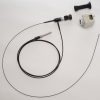 Zibra Milliscope II fiberscope with video connector, light guide, eye piece and CCD camera
