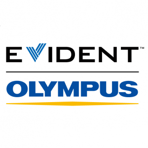Olympus Evident logo white background