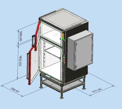 X-RIS Dxbox-200 X-ray Inspection Cabinet