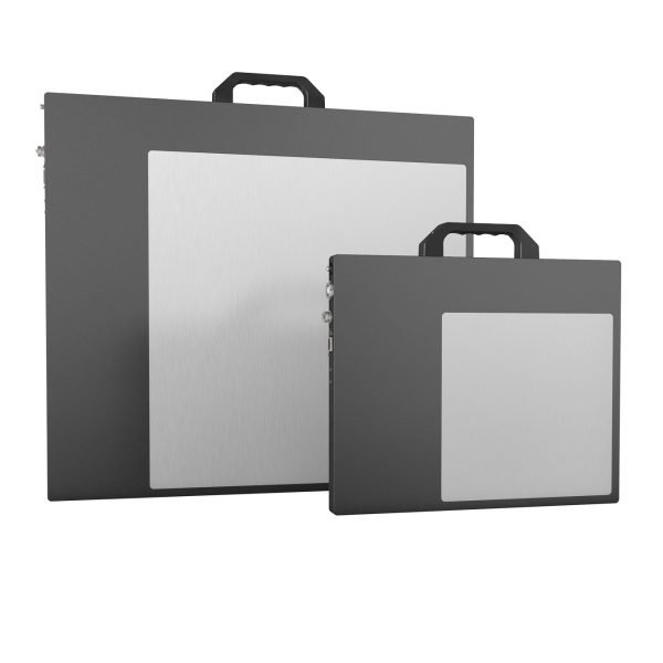 image of two digital detector arrays side by side