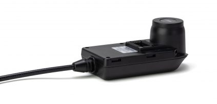Close-up side view of a probe showcasing its details